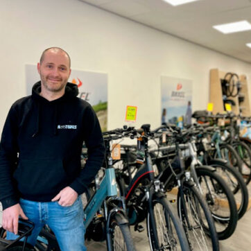 De mooie fietsen van nootbikes in Grave