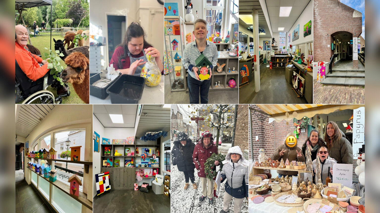 Dagbesteding Papyrus in Grave viert 20 jaar creativiteit, talent en verbinding