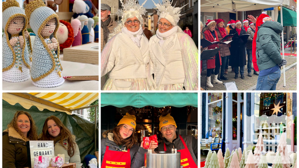 Graafs Winterfestijn in het centrum van Grave