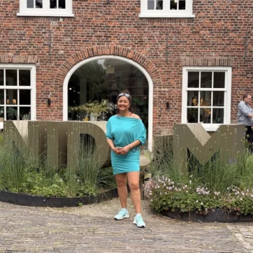 Vrouw bij NIDUM Reformer Pilates in Grave